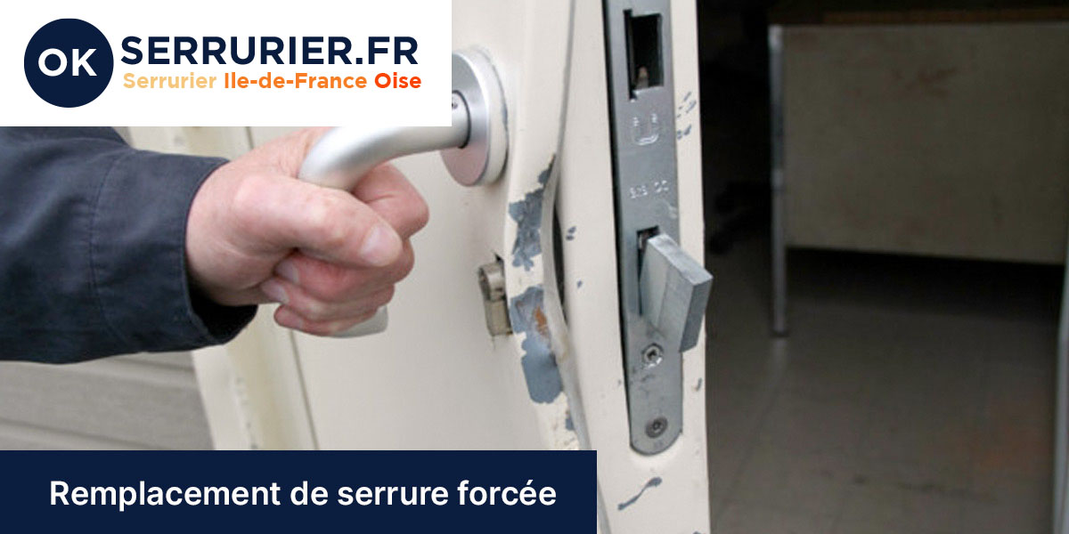 Remplacement serrure forcée Essonne (91)